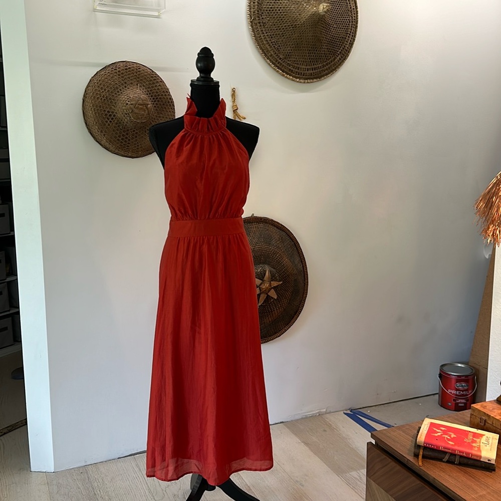 Banana republic dress size 4 fully lined maxi dress